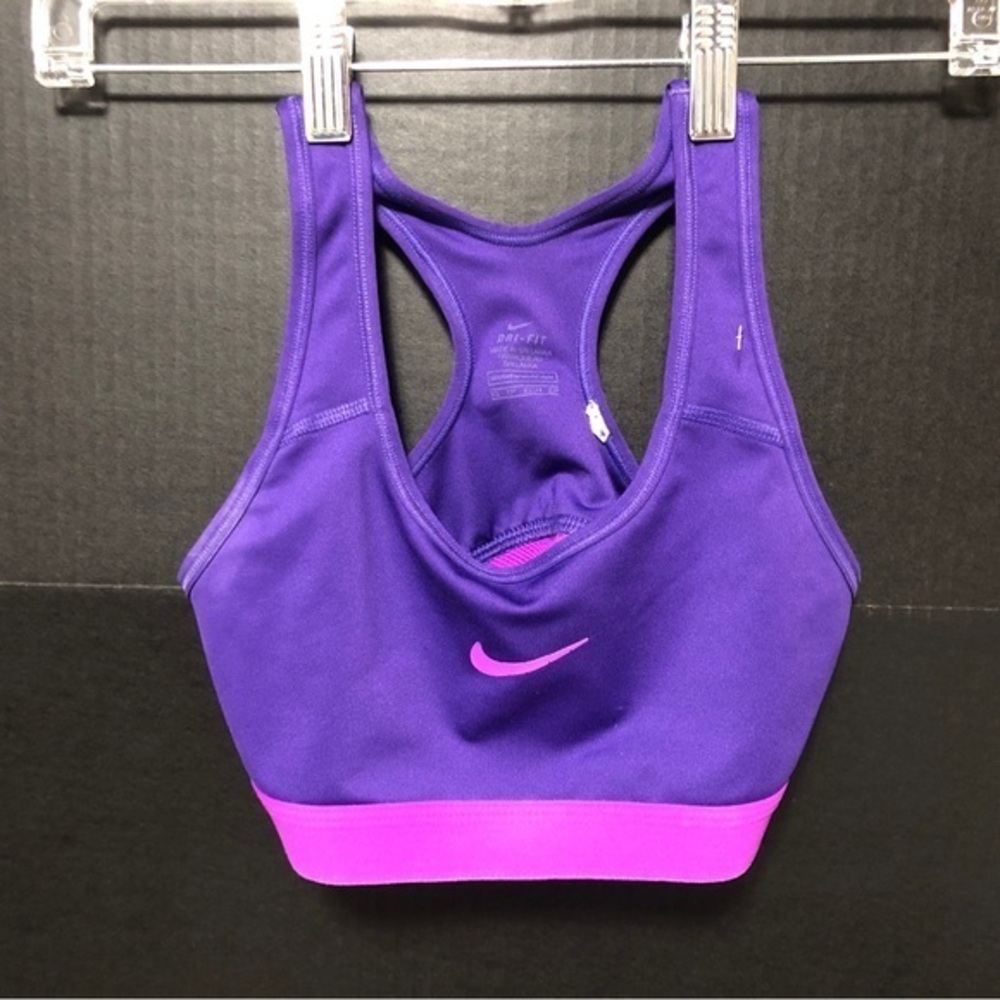 🪺Nike DriFIT Pro Classic Sports Bra Medium Support Size XS